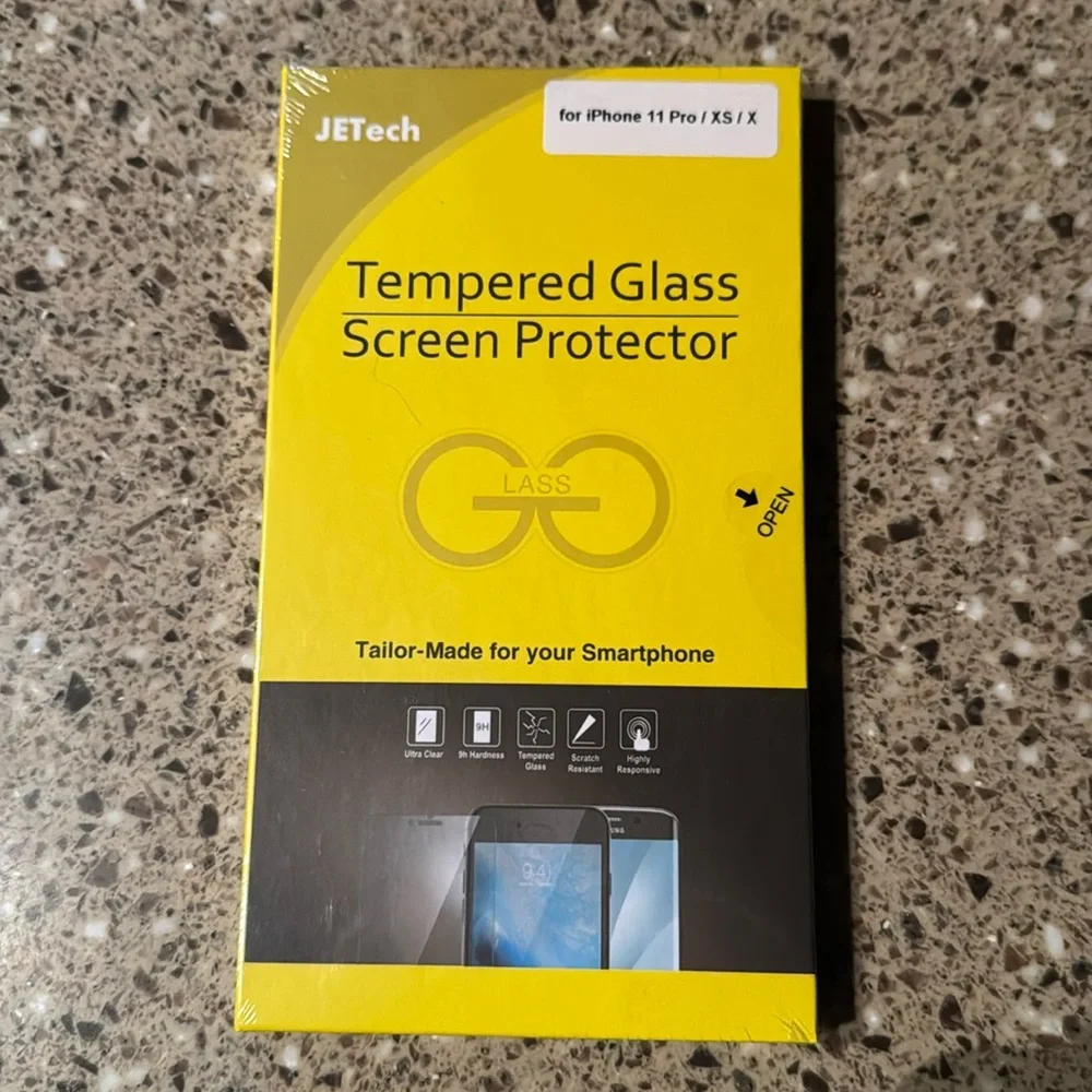 iPhone 11pro / xs / x tempered glass screen protector